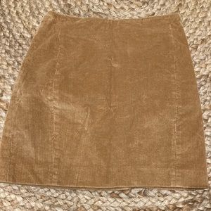 Aritzia Sunday Best Corduroy Miniskirt